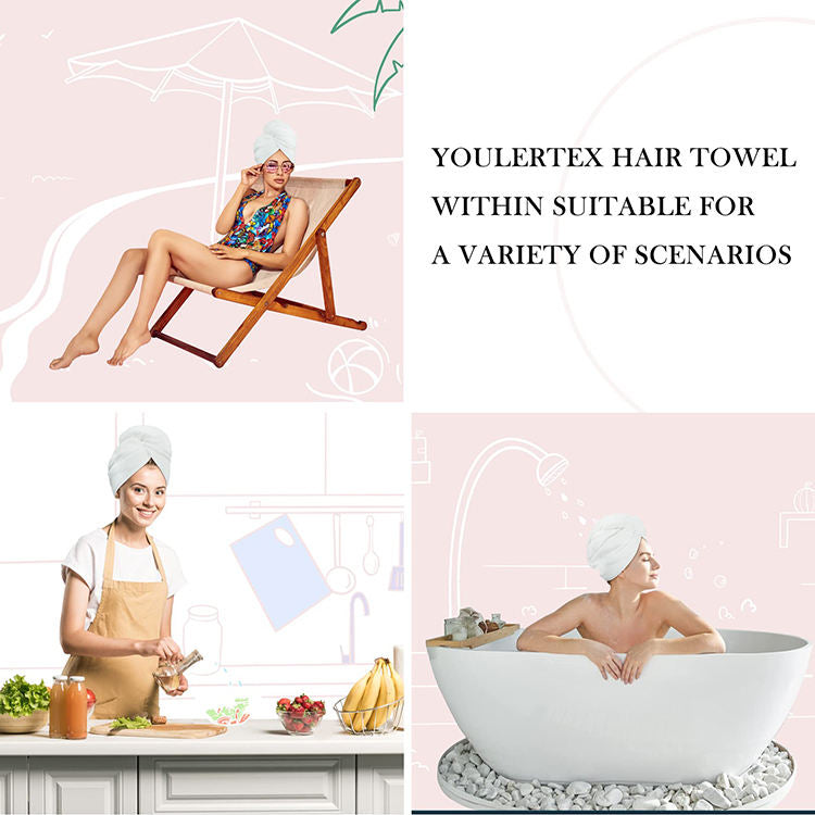 Luxury Microfibre Hair Drying Turban